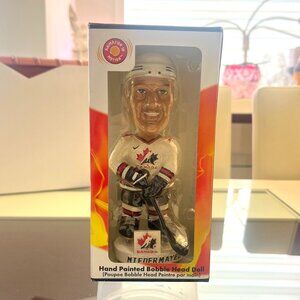 Scott Niedermayer Hand Painted Bobblehead by Animation In Motion Collectibles!